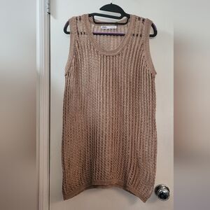 ZARA cochet sleeves top tunic length